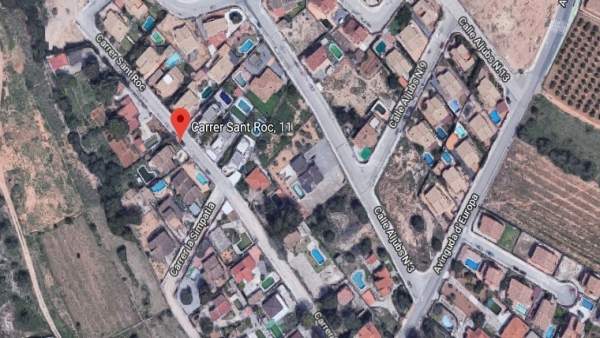Zona donde se ubica la vivienda afectada Zona donde se ubica la vivienda afectada