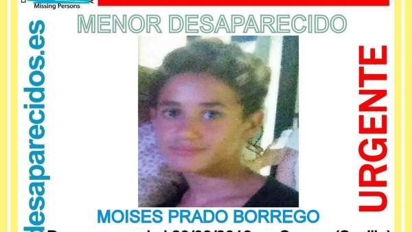 Menor desaparecido Menor desaparecido
