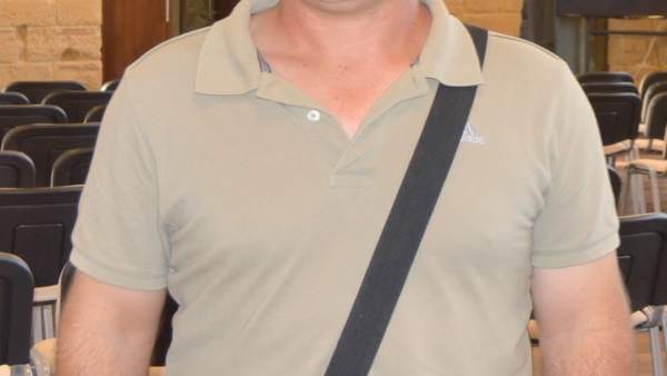 Portavoz de CHA en Caspe, Rafael Guardia. Portavoz de CHA en Caspe, Rafael Guardia.