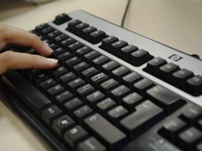 Foto de un teclado