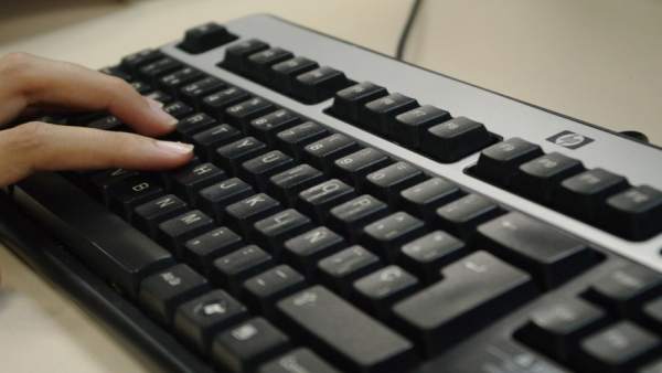 Foto de un teclado Foto de un teclado