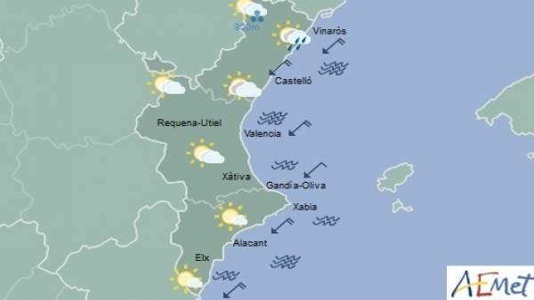 Predicción para este lunes Predicción para este lunes