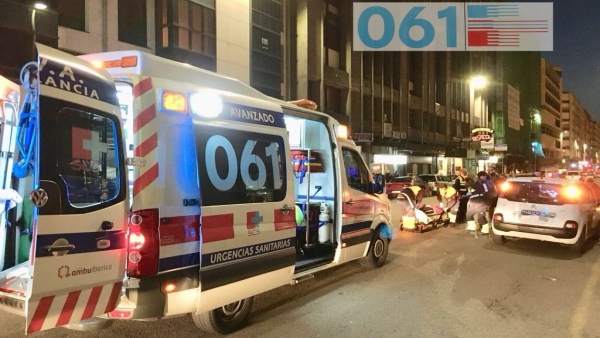 Los servicios de emergencias en el atropello Los servicios de emergencias en el atropello