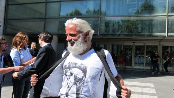 Marcos Benavent en la Ciudad de la Justicia Marcos Benavent en la Ciudad de la Justicia