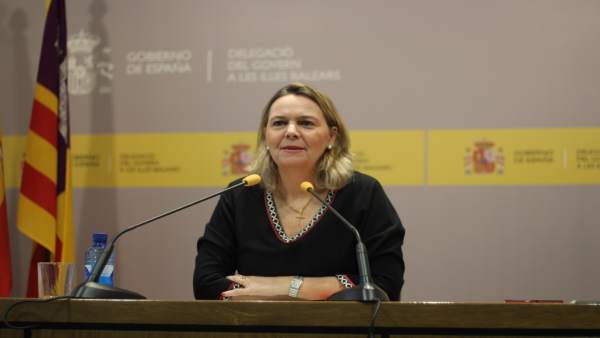 La delegada del gobierno en baleares, Maria Salom La delegada del gobierno en baleares, Maria Salom