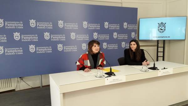 La concejal Maider Beloki y la directora de área Maitena Muruzábal. La concejal Maider Beloki y la directora de área Maitena Muruzábal.