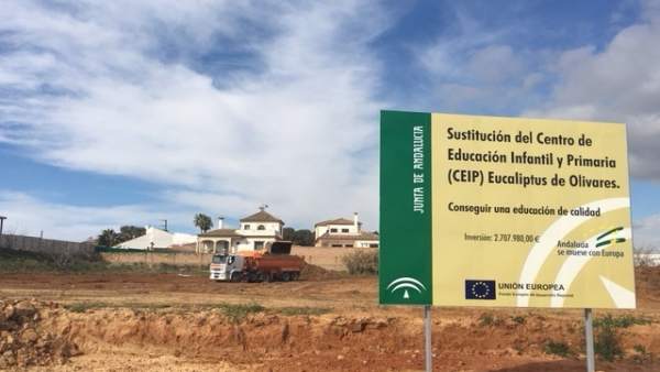 Solar destinado a la construcción del nuevo CEIP en Olivares Solar destinado a la construcción del nuevo CEIP en Olivares