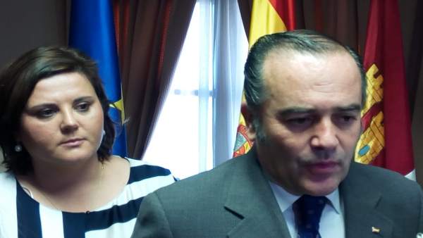 Delegado del Gobierno reunión con alcaldesa Ocaña Delegado del Gobierno reunión con alcaldesa Ocaña