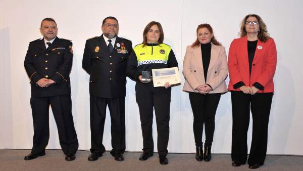Margarita Guembe, subinspectora de la Policía Municipal de Pamplona Margarita Guembe, subinspectora de la Policía Municipal de Pamplona