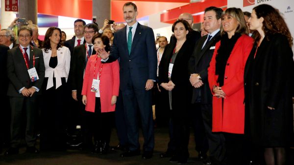El rey Felipe VI inaugura el MWC 2018 El rey Felipe VI inaugura el MWC 2018