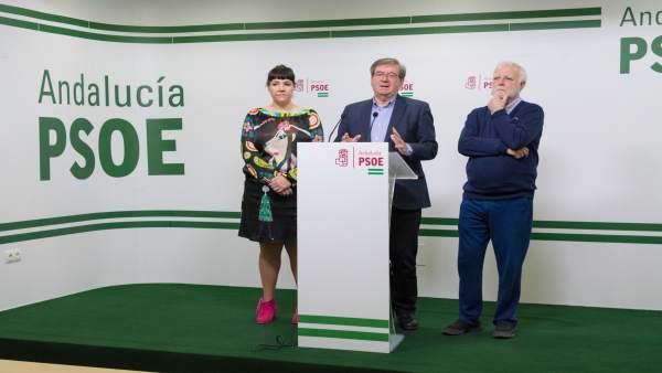Fernando Martínez, Isabel Mondéjar Y Alfonso Berlanga (PSOE) Fernando Martínez, Isabel Mondéjar Y Alfonso Berlanga (PSOE)