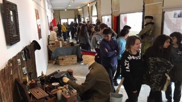 Inauguración de la muestra sobre los 100 años de la Revolución Rusa Inauguración de la muestra sobre los 100 años de la Revolución Rusa