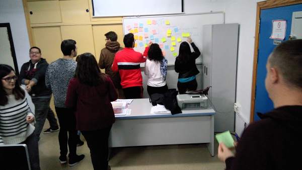 Participantes en la III Lanzadera de Empleo de Jaén. Participantes en la III Lanzadera de Empleo de Jaén.