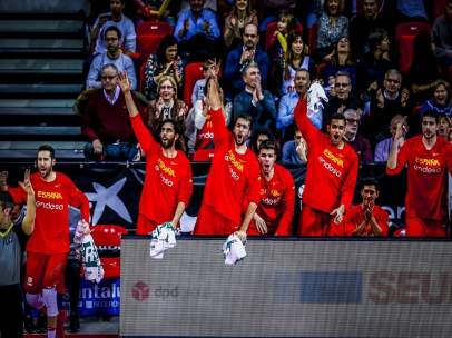 Selección española baloncesto España Montenegro