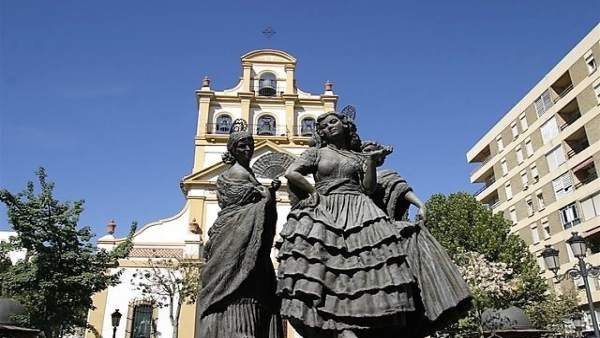 Plaza de la Iglesia, en La Línea de la Concepción Plaza de la Iglesia, en La Línea de la Concepción