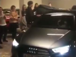 El hijo de Raúl descubre su Audi