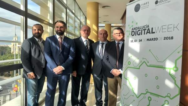 Inauguración de las jornadas Andalucía Digital Week Inauguración de las jornadas Andalucía Digital Week