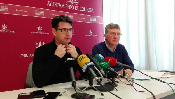 Pedro García y Emilio García en la rueda de prensa Pedro García y Emilio García en la rueda de prensa