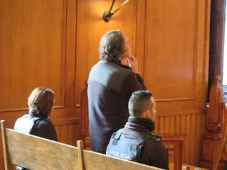 Sito Miñanco en el juicio por blanqueo en la Audiencia Provincial de Pontevedra.