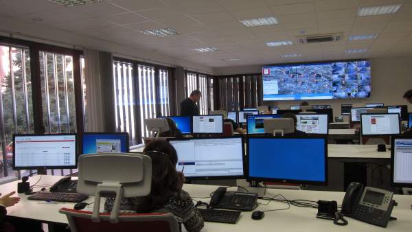 Imagen de la sala de operaciones de la Smart Logroño Imagen de la sala de operaciones de la Smart Logroño