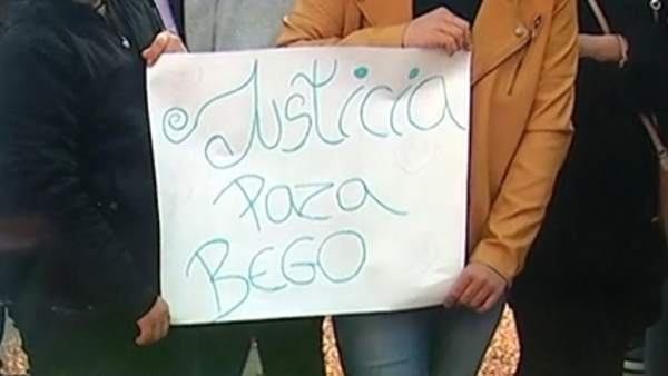 Protesta en San Fernando contra el encarcelamiento de Begoña Protesta en San Fernando contra el encarcelamiento de Begoña