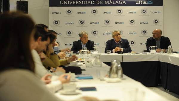 El rector de la UMA, José Ángel Narváez. El rector de la UMA, José Ángel Narváez.