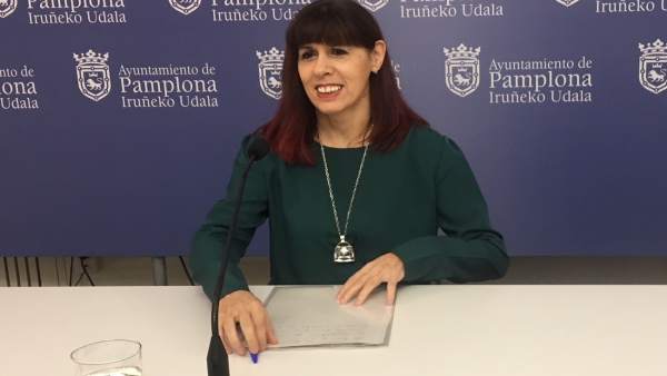 Maite Esporrín, concejal del PSN. Maite Esporrín, concejal del PSN.