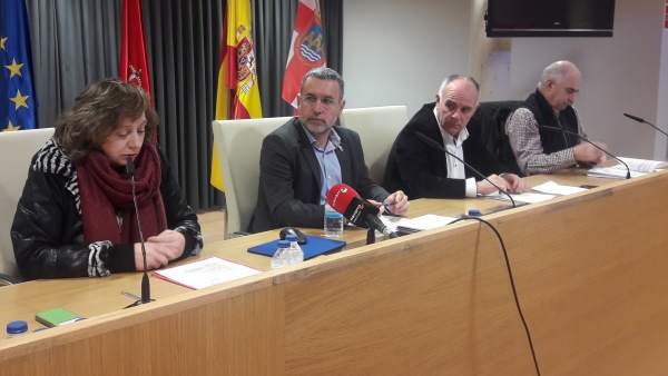 Acto celebrado este martes en Tudela. Acto celebrado este martes en Tudela.