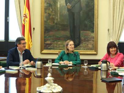 Ana Pastor preside la Mesa del Congreso.