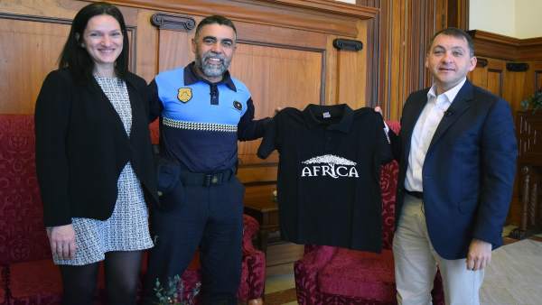 Recepción al agente Recepción al agente