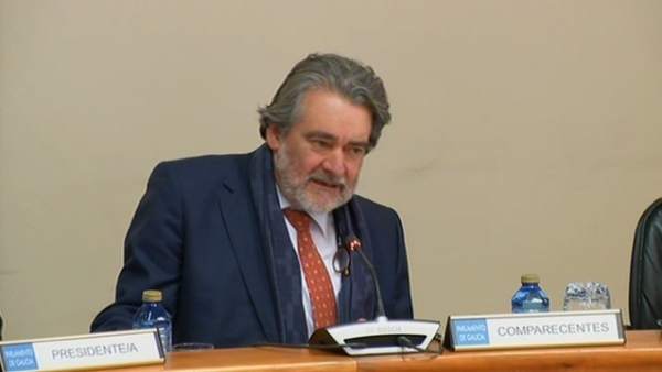El conselleiro maior de Contas, José Antonio Redondo El conselleiro maior de Contas, José Antonio Redondo