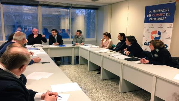 Reunión del PP con Afedeco Reunión del PP con Afedeco
