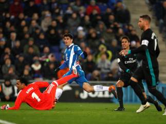 Gerard Moreno y Keylor Navas