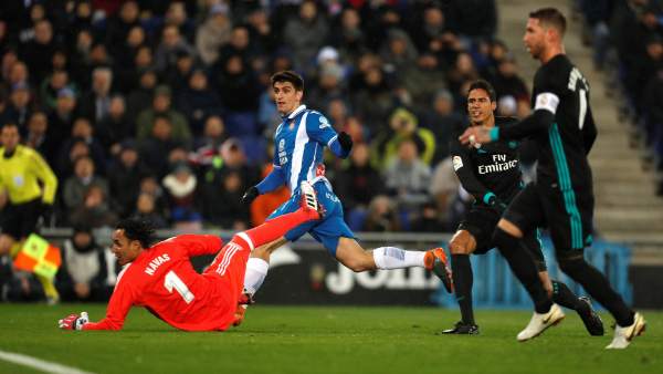 Gerard Moreno y Keylor Navas Gerard Moreno y Keylor Navas