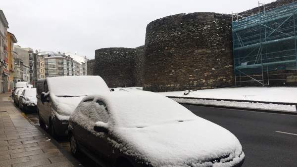 NIEVE EN LUGO NIEVE EN LUGO