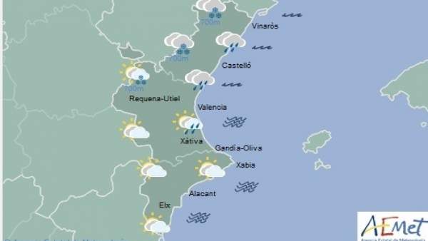 Pugen les temperatures a la Comunitat Valenciana i les pluges remetran al final del dia Pugen les temperatures a la Comunitat Valenciana i les pluges remetran al final del dia