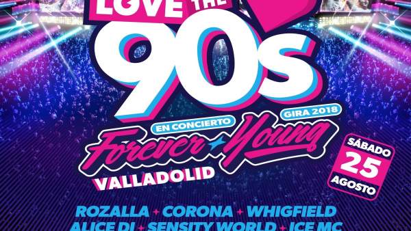 Cartel de 'Love the 90's' Cartel de 'Love the 90's'