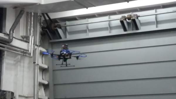 Navantia presenta en Ferrol un dron Navantia presenta en Ferrol un dron