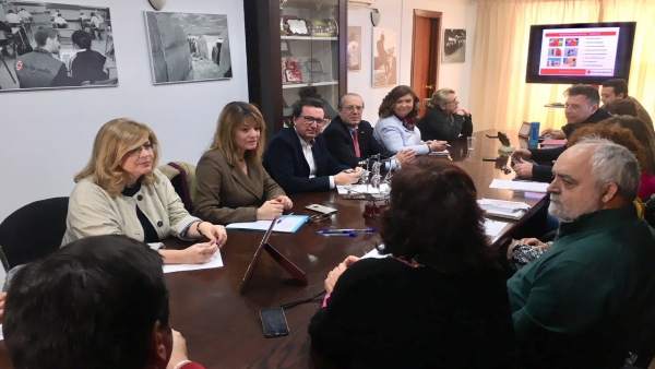 Reunión del PP de Huelva con Cruz Roja Reunión del PP de Huelva con Cruz Roja
