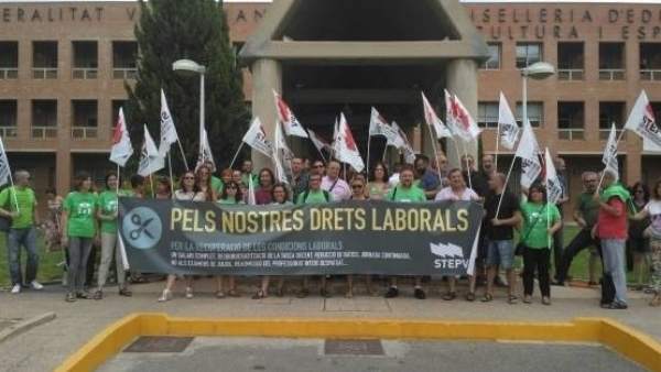 STEPV proposa a Educació un acord global per al professorat amb un pacte d'interins i negociació de plantilles STEPV proposa a Educació un acord global per al professorat amb un pacte d'interins i negociació de plantilles