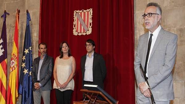 Carles Manera al tomar posesión como presidente del CES en julio de 2017 Carles Manera al tomar posesión como presidente del CES en julio de 2017