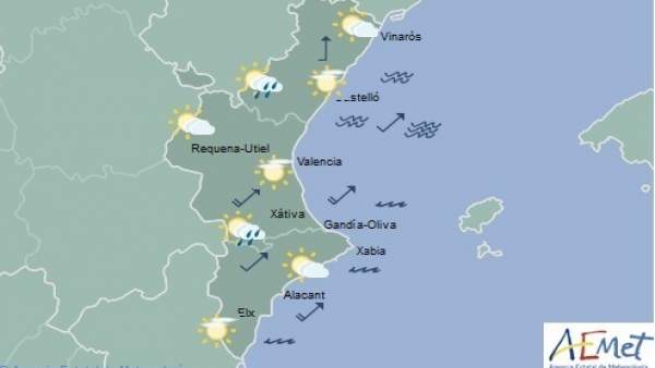 Predicción de este jueves Predicción de este jueves