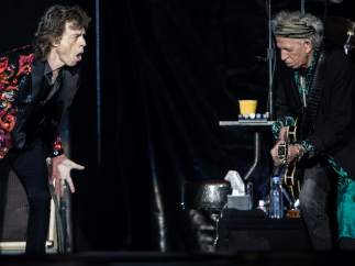 Mick Jagger y Keith Richards