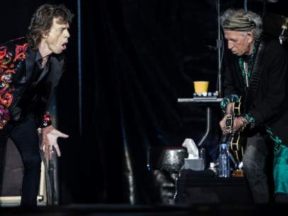 Mick Jagger y Keith Richards