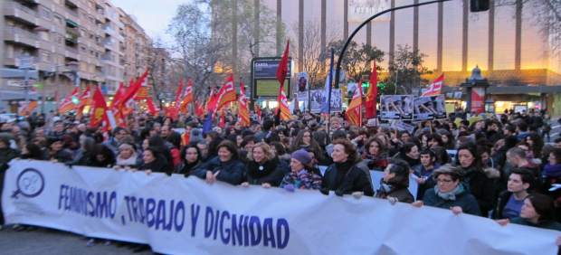 Manifestación 8 de marzo Día Internacional de las Mujeres