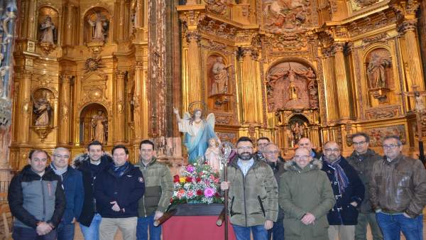 Miembros de la Cofradía del Ángel de Cigales. Miembros de la Cofradía del Ángel de Cigales.