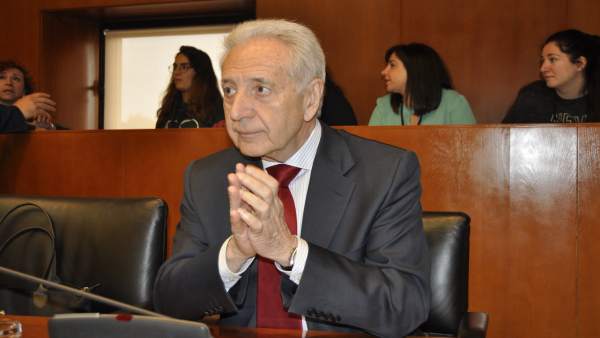 El diputado del PP Modesto Lobón. El diputado del PP Modesto Lobón.