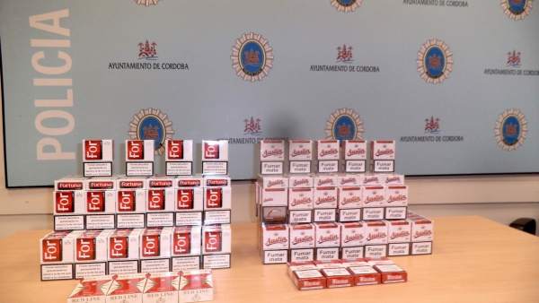 Cajetillas de tabaco ilegal Cajetillas de tabaco ilegal