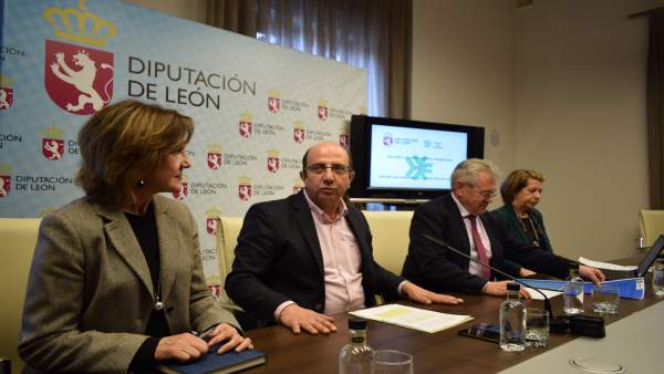Presentación del balance de la Diputación de León. Presentación del balance de la Diputación de León.
