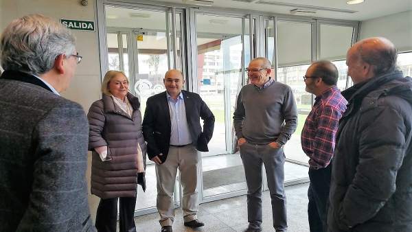 Visita del PP al IEO Visita del PP al IEO